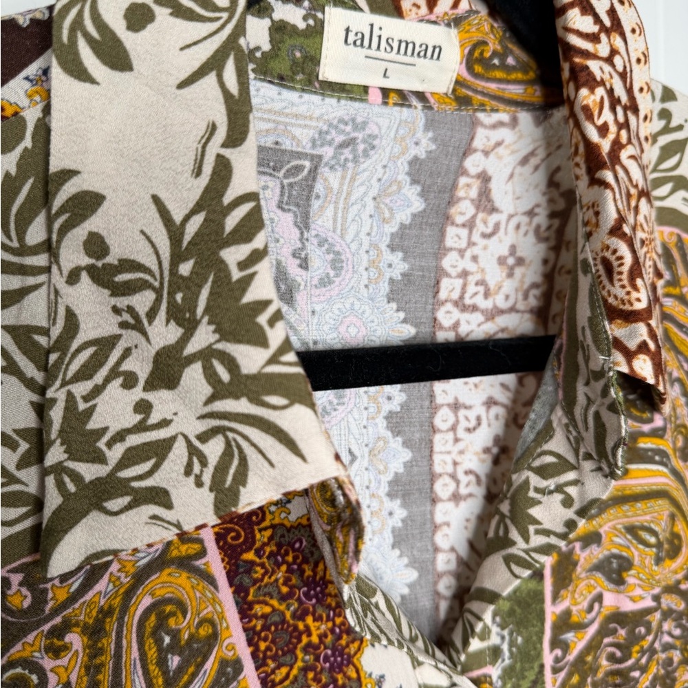 Talisman Bohemian Patchwork Dress - image 3